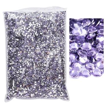 Imagem de Blinginbox 50.000 peças de strass flatback, strass de resina não hotfix grande quantidade atacado para artesanato faça você mesmo design criativo, roupas, maquiagem, arte de unhas (2 mm = 0,2 cm