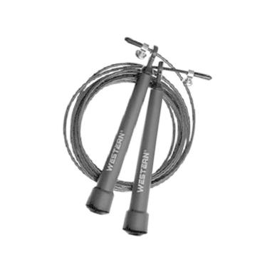 Imagem de Corda De Pular Treino Fitness Jump Ajustável 3 Metros Preto