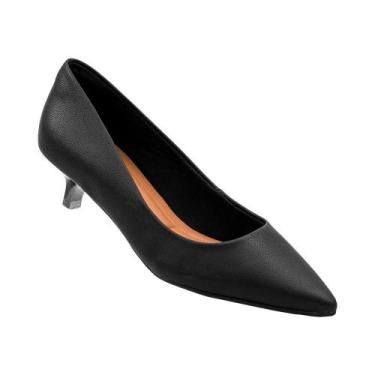 Imagem de Scarpin Preto Salto e Bico Fino  Bebecê - BEBECE, Preto, 37