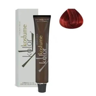 Imagem de Coloração Louro Escuro Vermelho Intenso 6.6 Kostume 60ML - Gllendex