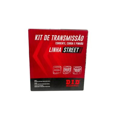 Imagem de Kit Relação DID Street Honda Nxr160 Bros 2015 À 2023 Xre 190 2016 À 2024