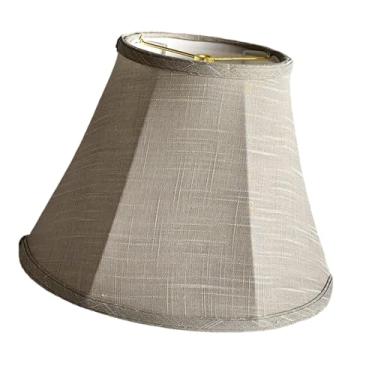 Imagem de Generic Abajur de tecido, abajur pendente, decoração para casa, acessórios, capa de luz, para café, sala de estar, sala de jantar, Cinza