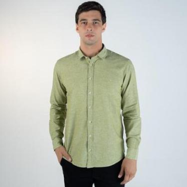 Imagem de Camisa Reserva Linho Verde-Masculino