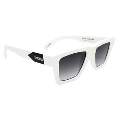 Imagem de Óculos Evoke Time Square B02 Retrô Shine White/Lente Gray Gradient-Unissex