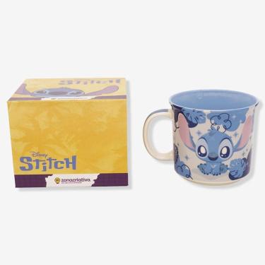 Imagem de Caneca Tom 350Ml Stitch Fofinho - Zona Criativa