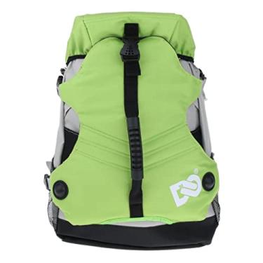 Imagem de Luzhengyang Mochila grande de patins para homens e mulheres, bolsa de patins em linha com alças, capacidade de 45 x 32 x 18 cm, armazenamento de botas de patinação ao ar livre, alça de ombro ajustável