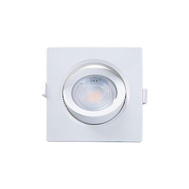 Imagem de Spot Embutir Quadrado Alltop Led Par20 7w - Taschibra 6500k (branca)