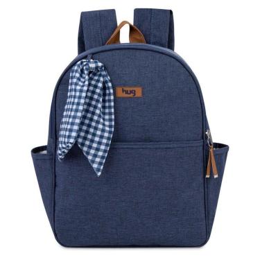 Imagem de Mochila de Maternidade Hug Mescla Azul Marinho-Masculino