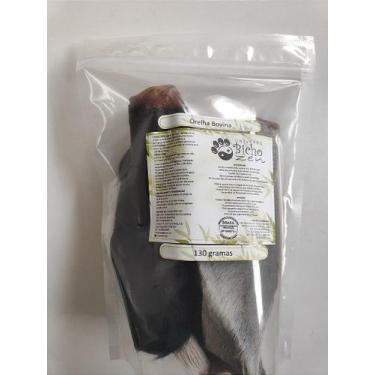 Imagem de Orelha Bovina Desidratada para Cães - Petisco Natural e Saudável - Uni