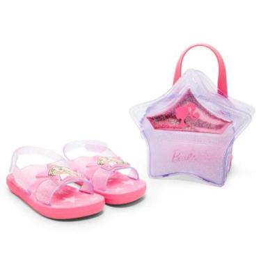 Imagem de Papete Infantil Grendene Barbie Popstar Bag, Rosa, 23/24