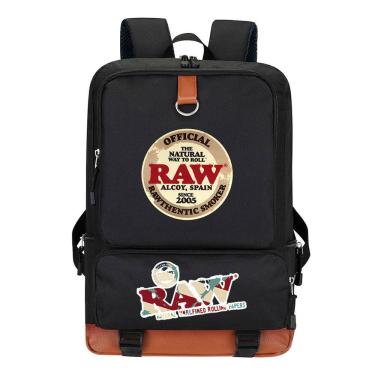 Imagem de Mochila escolar de anime para crianças e crianças Raw Oxford 530g