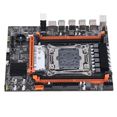 Imagem de Placa-mãe LGA 2011-3 DDR4 – Suporta H81, DDR4 2666/2400/2133MHz, 1x PCIe x16 e X1, USB 3.0, USB2.0, SATA, RJ45, NVME M.2 PC Placa-mãe para desktop