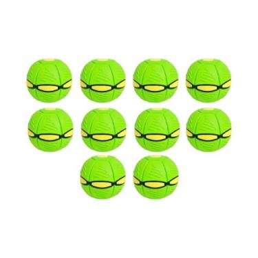 Imagem de Bola Elástica Infantil Deformável Brinquedo De Disco Voador Para Exter