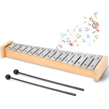 Imagem de Percussão de 15 Notas, Xilofone, Brinquedo musical, Instrumentos Musicais, Instrumentos de Percussão