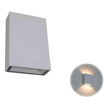Imagem de 2X Arandela Duo Ip65 Efeito 2 Fachos Duplo Led 4W 3000K Estr