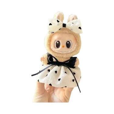 Imagem de Roupas Para Boneca Mini Plush De 17cm, Acessórios Kpop Exo Labubu Idol