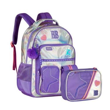 Imagem de Kit Mochila Escolar Estojo Box Rebecca Bonbon Original Clio - Clio Sty