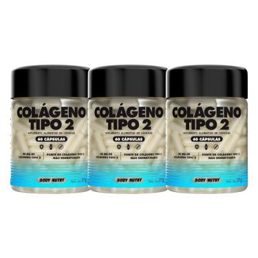 Imagem de Kit 3x Colágeno Tipo 2  – 60 Cápsulas Cada-Unissex