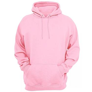 Imagem de Moletom Canguru Plus Size Liso Blusa Com Capuz Grande Cor:;Tamanho:G4;Gênero:Unissex-Unissex