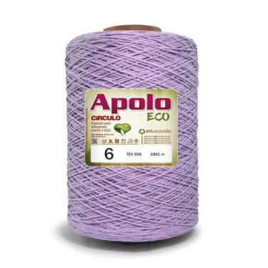 Imagem de Barbante Apolo Eco nº6 1,8Kg - Círculo, 6057 Lilás Bebê
