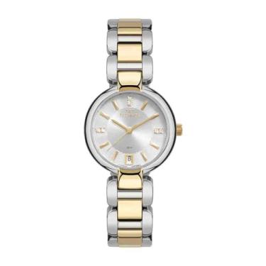 Imagem de Relógio Technos Elos Prata/Dourado Feminino 2115TVZ/1K