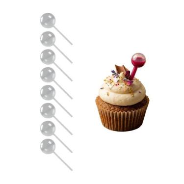 Imagem de Kit 50 Ampolas 1ml Esfera Ciruclo Para Doces Brigadeiro Gourmet Sabori