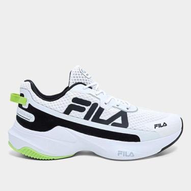 Imagem de Tênis Fila Recovery Masculino, Off white, Preto, 42