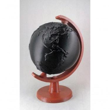 Imagem de Globo Terrestre Decorativo Feito Com Impressão 3d - SHOPPINGNET