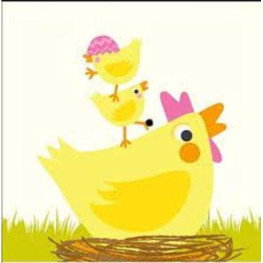 Imagem de Guardanapo de Papel Hen & Chicks - Duni