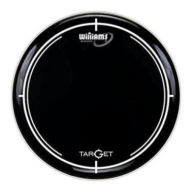 Imagem de Pele Williams Target WB2 Black 12¨ Filme Duplo Preta com óleo WB2-M188-12