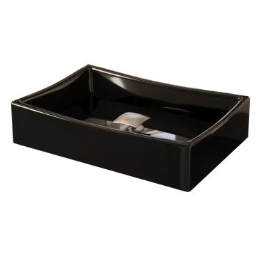 Imagem de Kit Cuba Dalla Preta com Valvula Click Inox