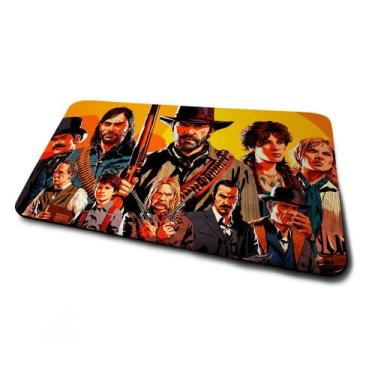 Imagem de Mouse Pad Gamer Red Dead Redemption 2 Personagens - Império da Impress