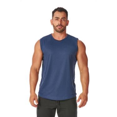 Imagem de Regata Academia Machão Tradicional Masculina Camisa Caminhada Corrida 