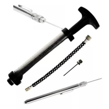 Imagem de Kit Bomba de Ar Dupla Acao com Calibrador Caneta - SR3