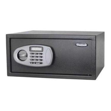 Imagem de Cofre Digital Importado - Com Visor Lcd - 20x37x42cm Fixser, Cinza-esc