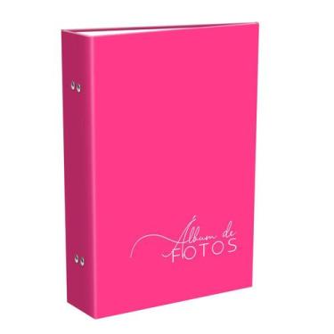 Imagem de Album Para 208 Fotos 10X15 Rosa Da Princesa Menina Ou Bebê - Geral