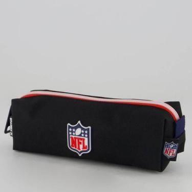 Imagem de Estojo NFL Esportivo Simples Preto - Xeryus, Único