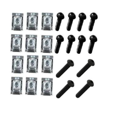 Imagem de Kit 12 Parafuso Porca Rápida do Gancho Da Caçamba Montana - achei pres