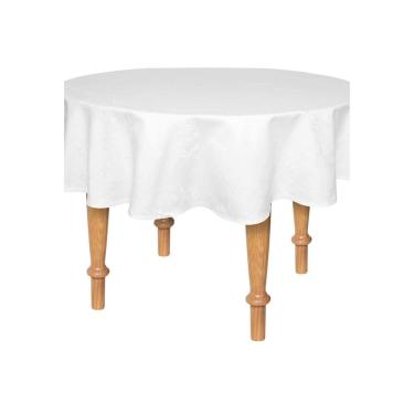 Imagem de Toalha De Mesa Redonda Karsten Celebration Verissimo Branca