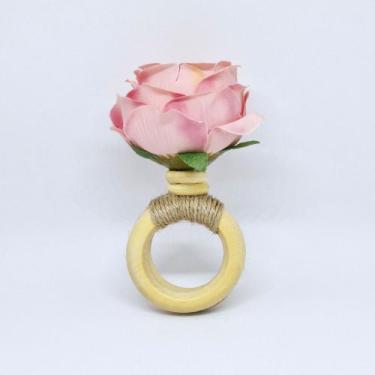 Imagem de Porta Guardanapo Peônia Rosa P - Decor Madame Blue