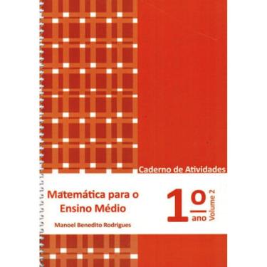 Imagem de Matemática Para O Ensino Médio - 1º Ano - Caderno De Atividades - Vol. 2
