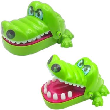Imagem de Brinquedo Infantil Jacaré Morde Dedo Crocodilo Dentista pegadinha