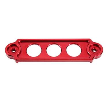 Imagem de Bateria de Liga de Alumínio de 14 Cm Universal, Suporte Seguro para o Suporte para Modificação de Carros Vermelha, Azul, Prata, Uso Preto (Ouro) (Prata) (Vermelho)
