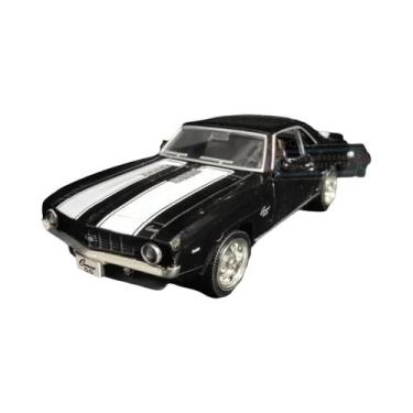 Imagem de Carro De Brinquedo Chevrolet Camaro De Liga Metálica Para Meninos, Com