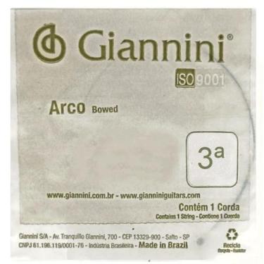 Imagem de Corda Avulsa Violino 3 Ré - Giannini - Giannini S/A