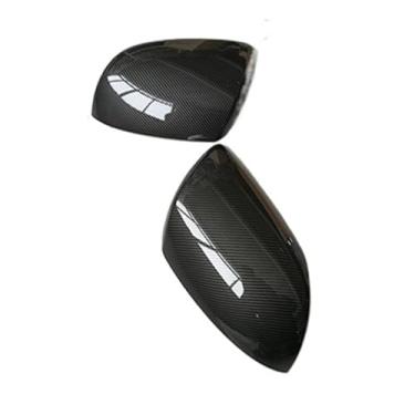 Imagem de Acessórios para carro compatíveis com Mazda 6 GH 2009-2013 Porta lateral Asa Espelho retrovisor Capa Shell Cap Habitação Peças automotivas ABS Carbon Styling(Style B)