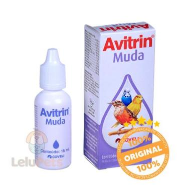 Imagem de Avitrin Muda 15ml Coveli Suplemento Vitamínico Para Aves