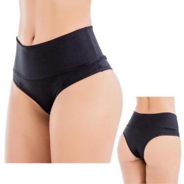 Imagem de Calcinha Cintura Alta Modeladora Cós Alto - Lingerie Linda e de Qualid