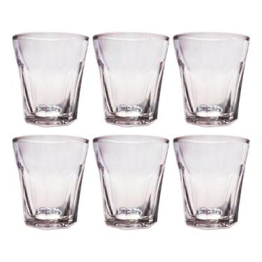 Imagem de Kit 6 Peças Copo Shot Vidro Tequila Cachaça Bar 45ml Dose - TODO DIA, 
