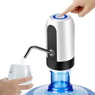 Imagem de Bomba Dispenser De Água Automático Recarregável - Branco - Water Dispe